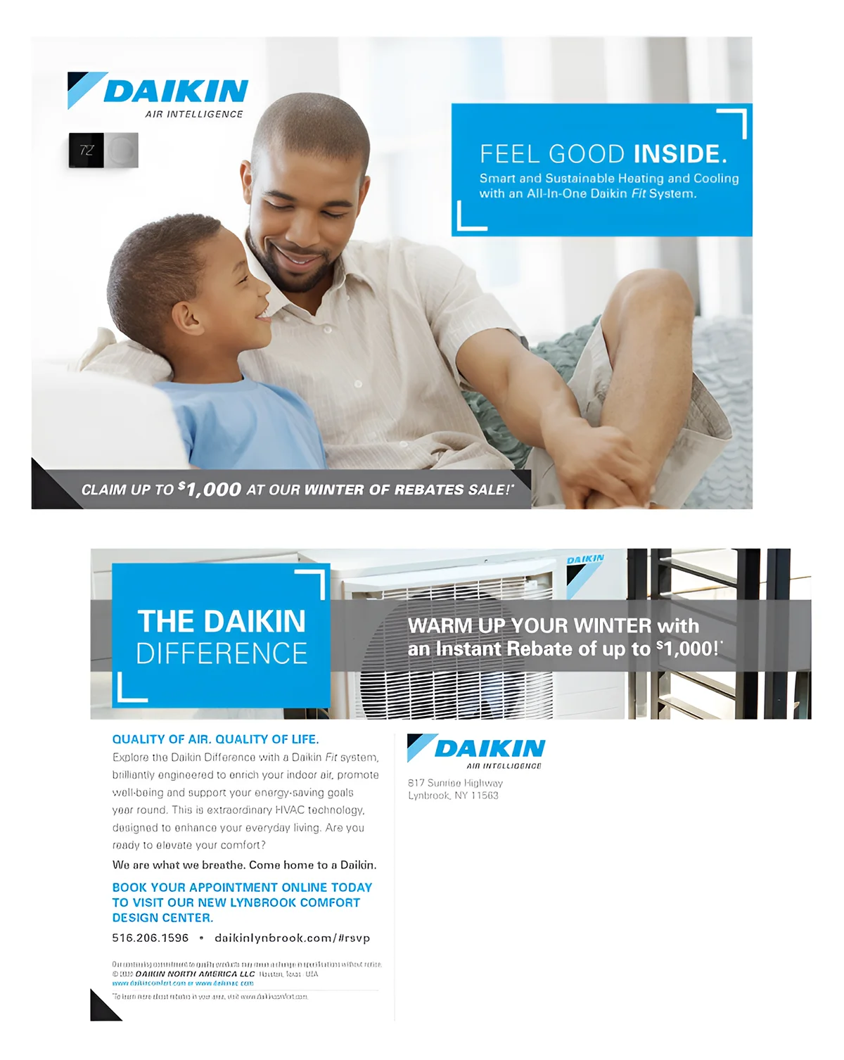 Daikin Postcards