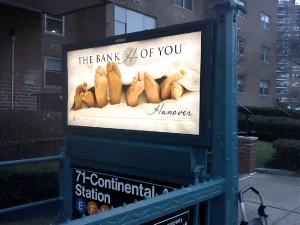 Hanover Community Bank Urban Panel Advertising