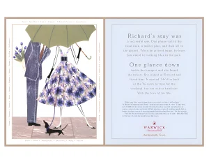 Warwick International Hotel Print Ad 1