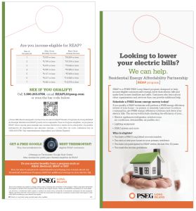 PSEG Long Island 2023 REAP Door Hanger