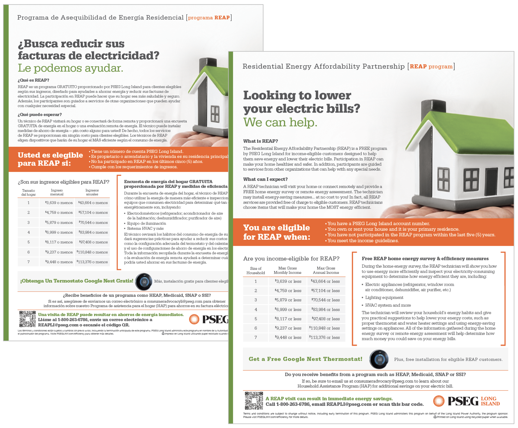 PSEG Long Island 2023 REAP Flyer